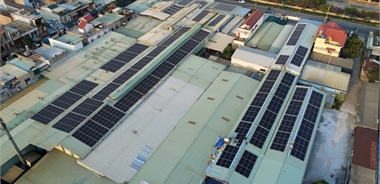 Cung cấp, Thi công hệ điện năng lượng mặt trời nhà xưởng Solar hoà lưới bám tải 3 pha