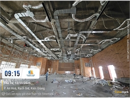 Thi công hệ lạnh văn phòng Hội đồng Nhân dân tỉnh An Giang