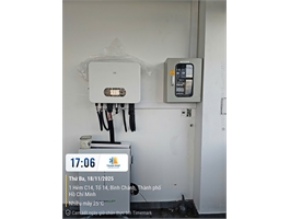 Cung cấp, Thi công hệ điện năng lượng mặt trời Solar hybrid lưu trữ 1 pha 10kw