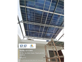 Cung cấp, Thi công hệ điện năng lượng mặt trời Solar hybrid lưu trữ 1 pha 10kw
