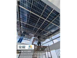Cung cấp, Thi công hệ điện năng lượng mặt trời mái nhà Solar hybrid lưu trữ 1 pha 10kw
