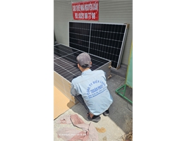 Cung cấp, Thi công hệ điện năng lượng mặt trời mái nhà Solar hoà lưới bám tải 1 pha 10kw Tân Phú